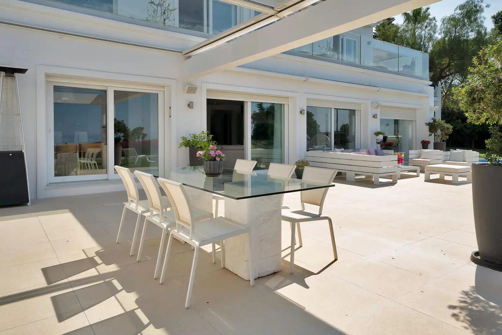 Terraza de Casa o chalet en venta en Marbella con Calefacción, Jardín privado y Terraza