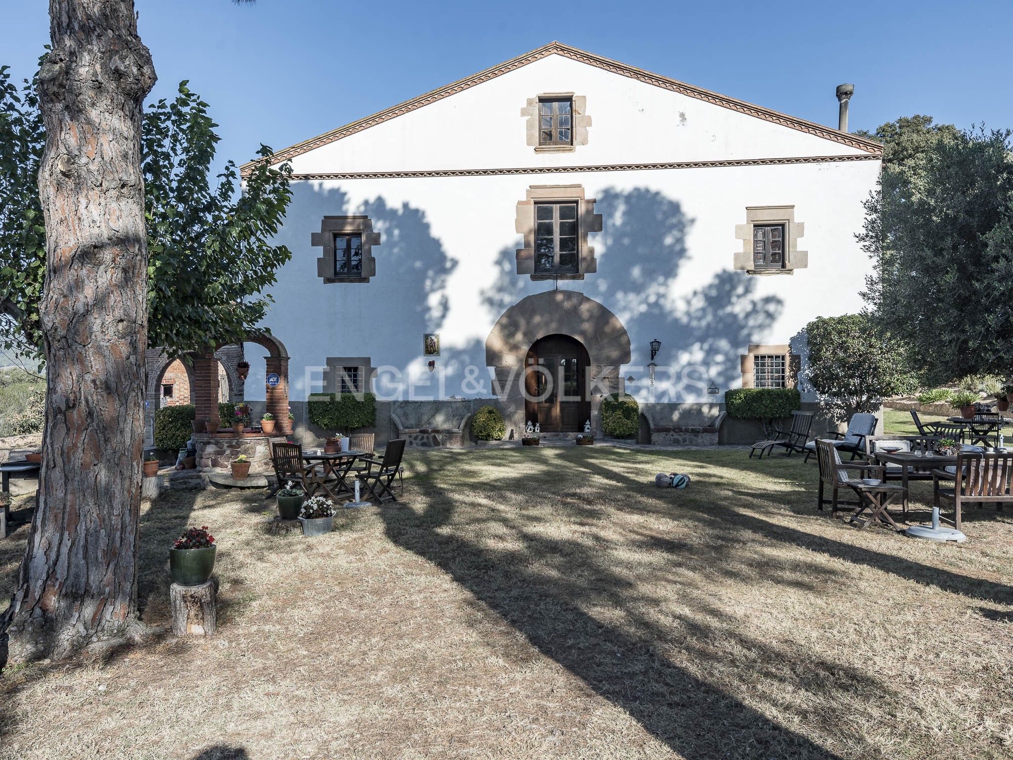 Exterior view of Country house to rent in Sentmenat  with Heating and Pets allowed