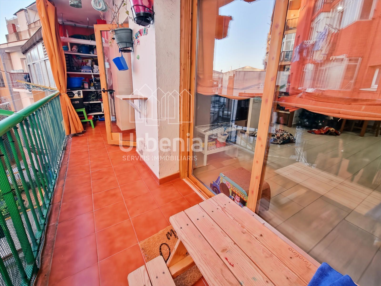 Exterior view of Flat for sale in Mataró  with Heating, Terrace and Storage room