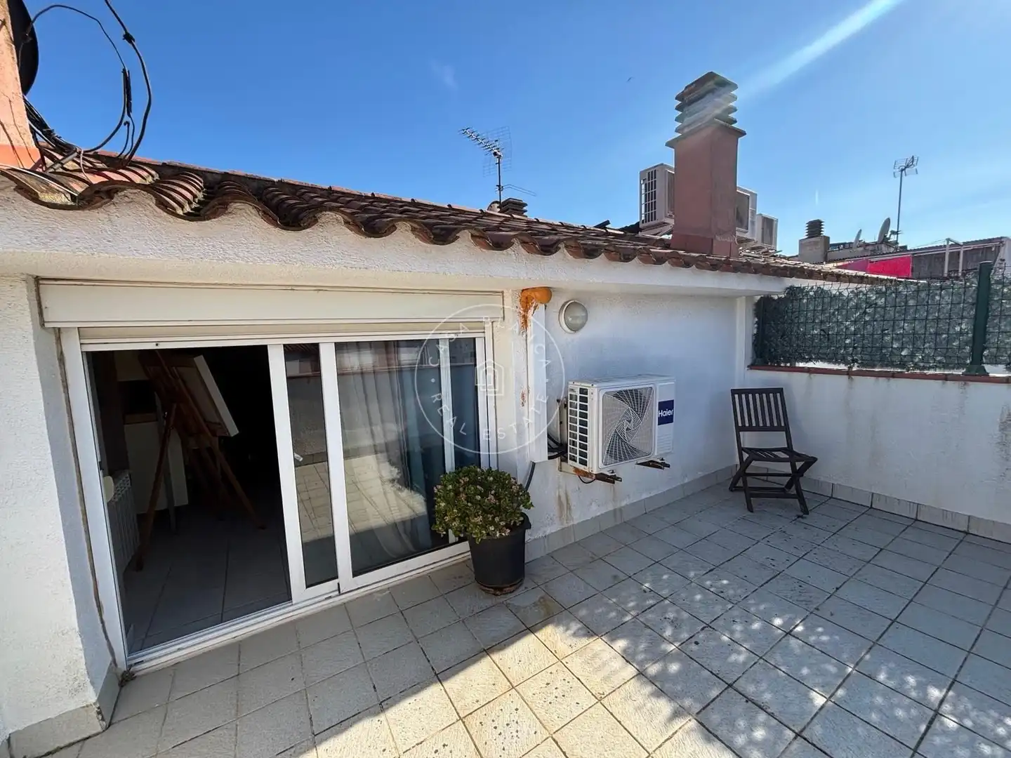 Terraza de Casa adosada en venta en Lloret de Mar con Aire acondicionado, Calefacción y Jardín privado