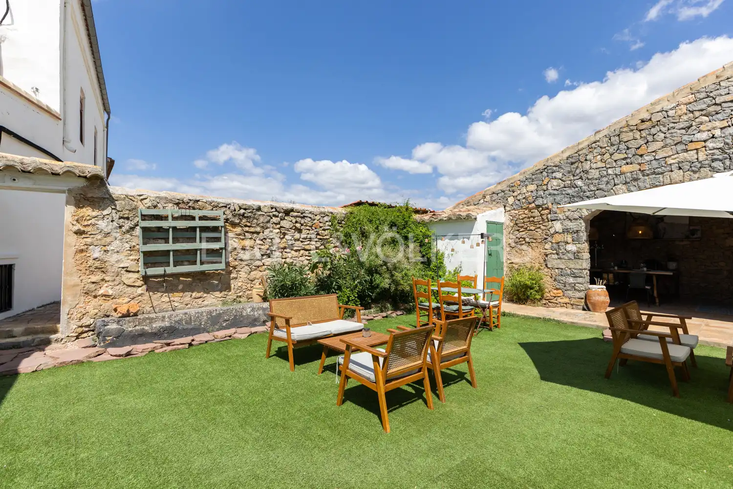 Terraza de Casa o chalet en venta en Alcublas con Aire acondicionado, Calefacción y Jardín privado