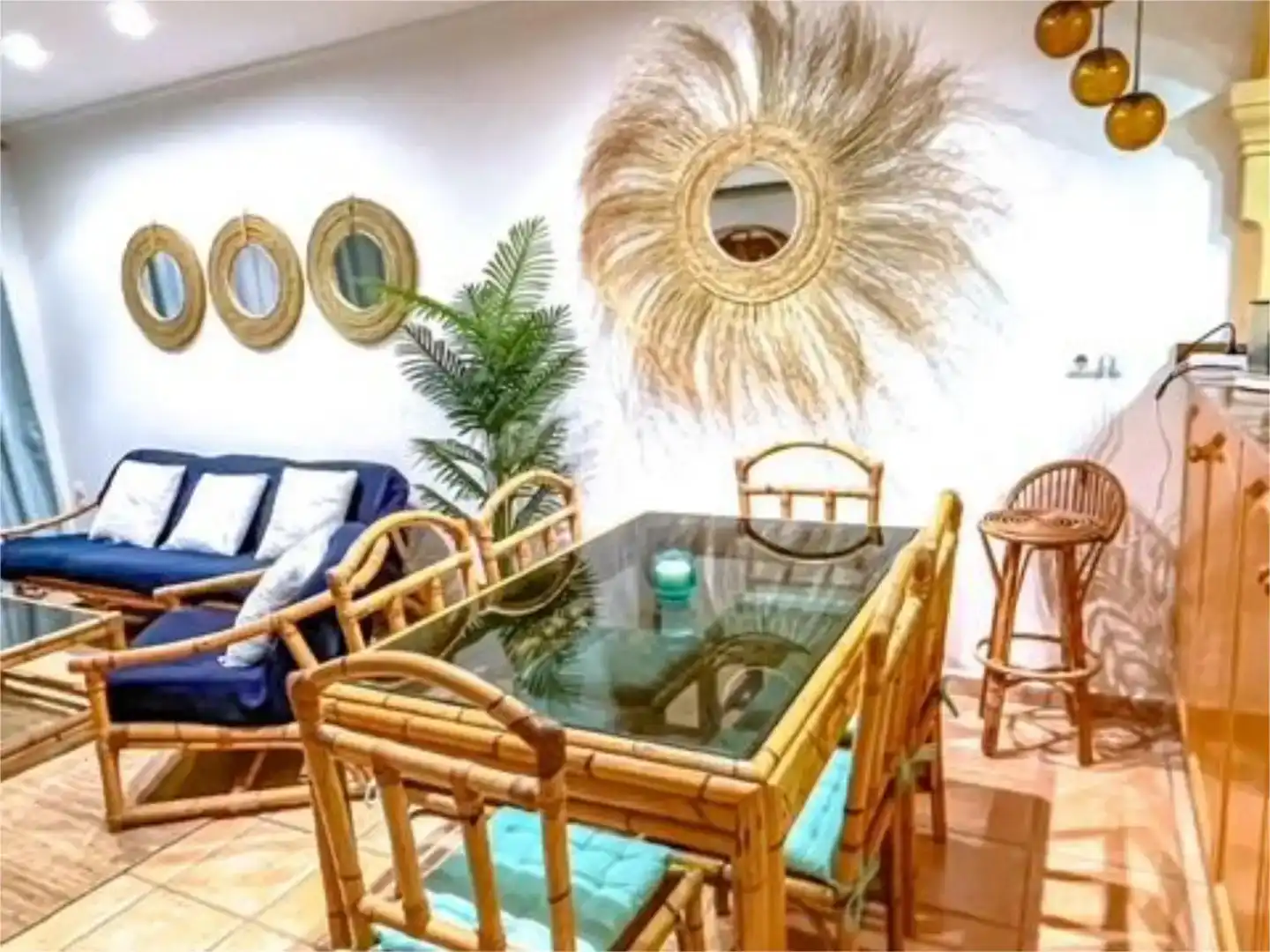 Dining room of Flat for rent in Las Marinas / Les Marines