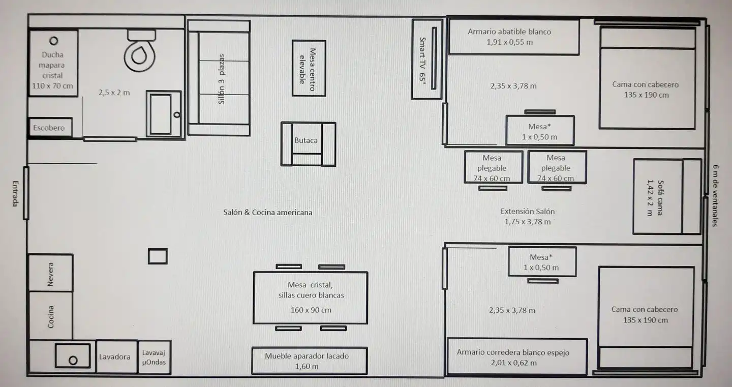 Flat for rent in Ciudad De Viena, Ciudad Universitaria