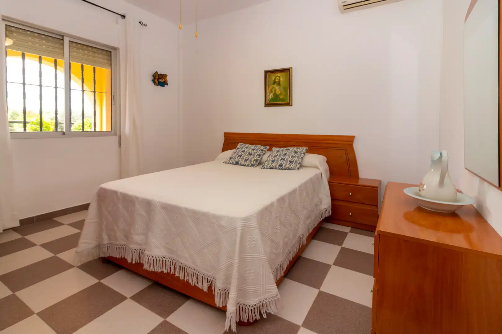 Schlafzimmer von Haus oder Chalet zum Verkauf in Badajoz mit Klimaanlage, Abstellraum und Schwimmbad