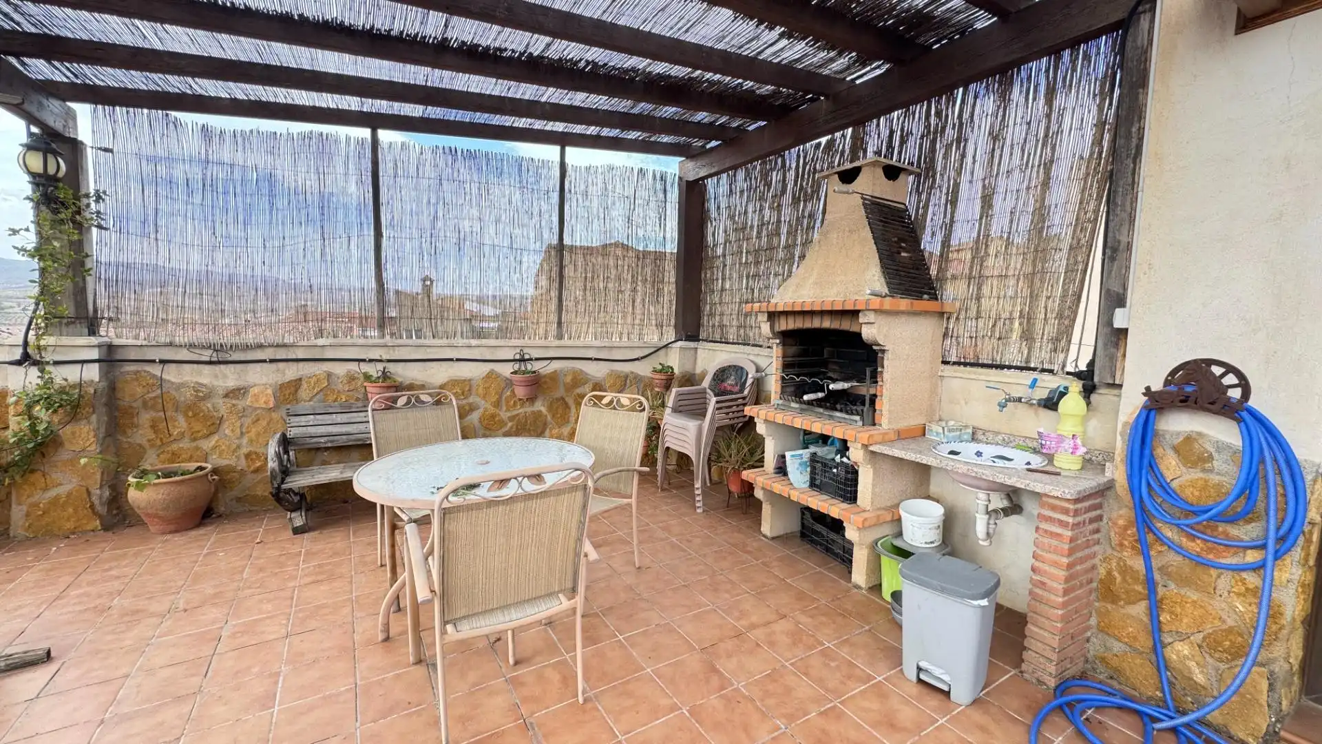 Terrasse von Dachboden zur Miete in Padul mit Klimaanlage, Heizung und Terrasse