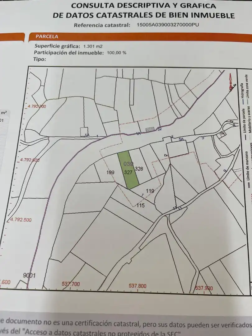 Wohnbaugrundstück zum Verkauf in Lugar Armenton Arriba 4, imagen 3