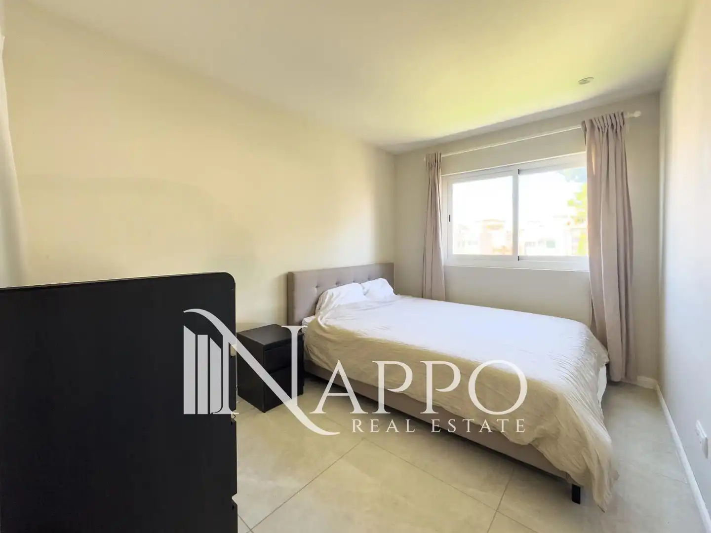 Schlafzimmer von Wohnung zum Verkauf in  Palma de Mallorca mit Klimaanlage, Heizung und Terrasse