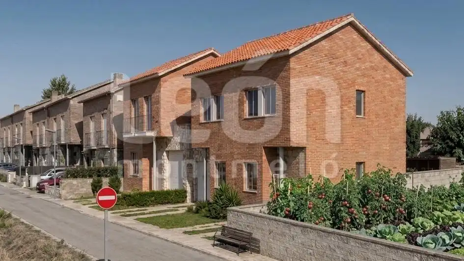 Exterior view of Detached homes for sale in Montmeló  with Air Conditioner, Heating and Terrace