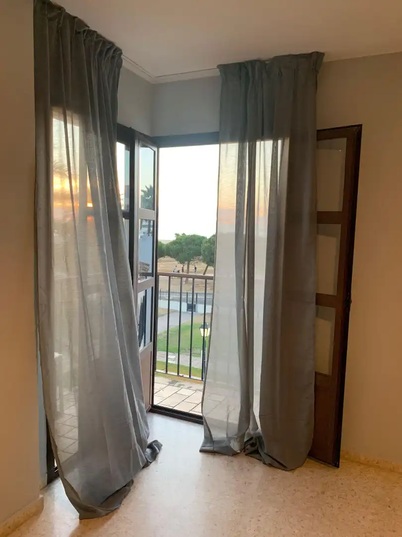 Schlafzimmer von Wohnung zur Miete in Sanlúcar de Barrameda mit Klimaanlage, Heizung und Möbliert
