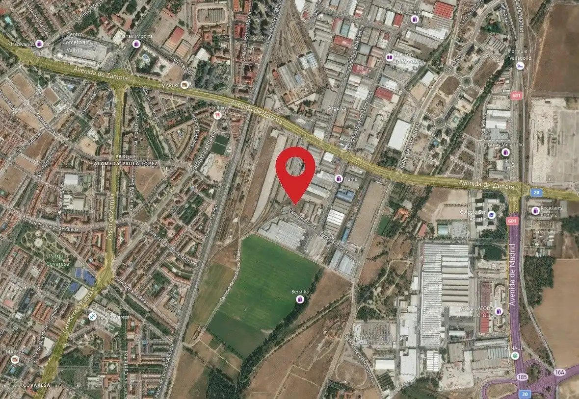 Vista exterior de Residencial en venda en Valladolid