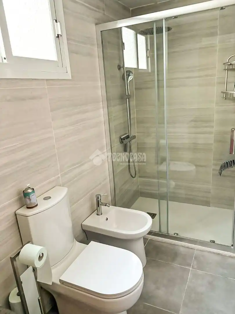 Bathroom of Flat for sale in Garrucha  with Air Conditioner