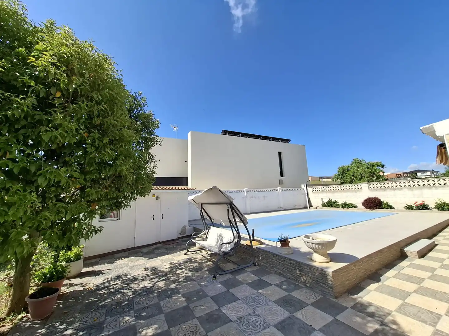Piscina de Casa o chalet en venta en El Álamo con Calefacción, Jardín privado y Terraza