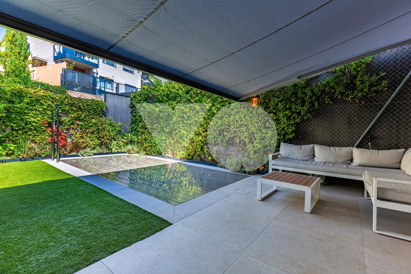 Terrace of Single-family semi-detached for sale in Boadilla del Monte  with Air Conditioner, Heating and Private garden