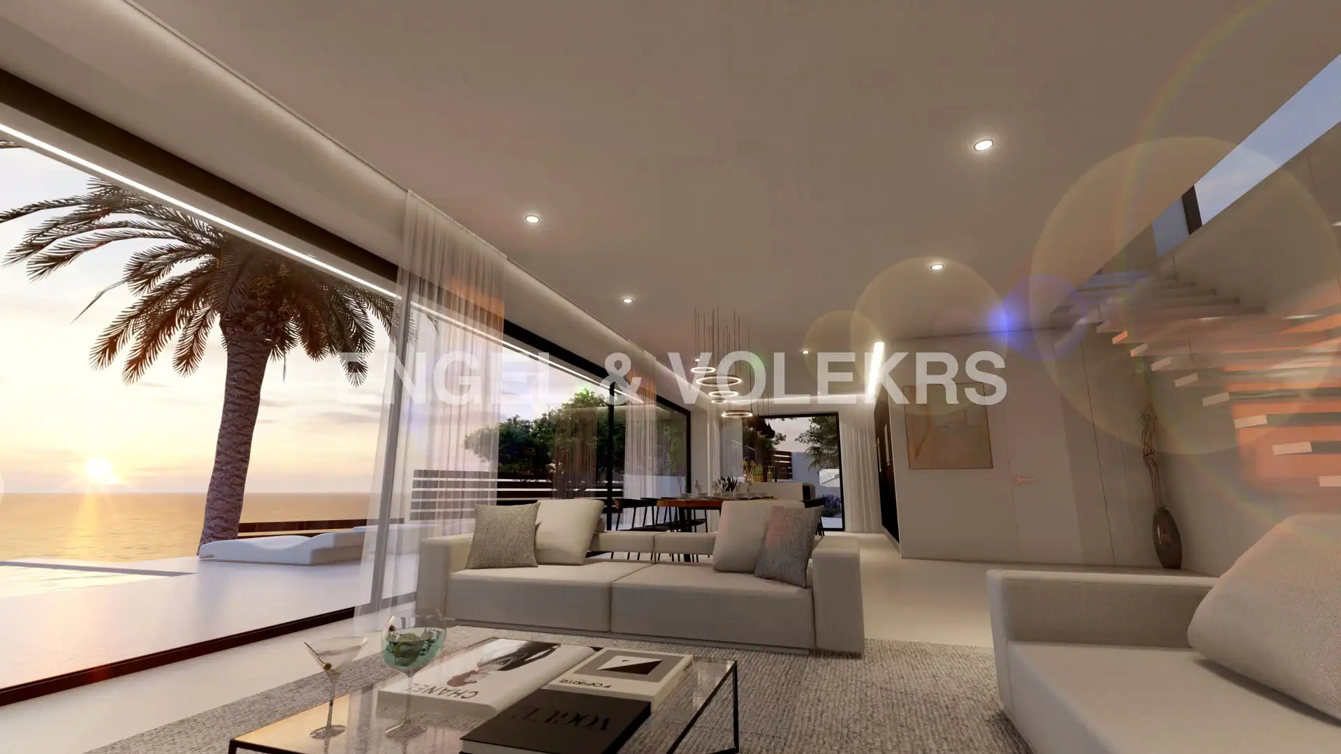 Living room of Houses for sale in El Campello  with Air Conditioner, Private garden and Storage room