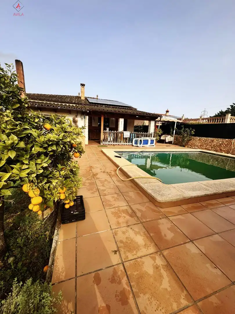 Swimming pool of Houses for sale in Marratxí  with Air Conditioner, Private garden and Storage room