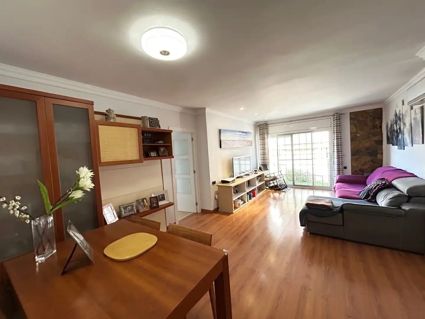 Wohnzimmer von Maisonette zum Verkauf in Sant Boi de Llobregat mit Klimaanlage, Heizung und Parkett