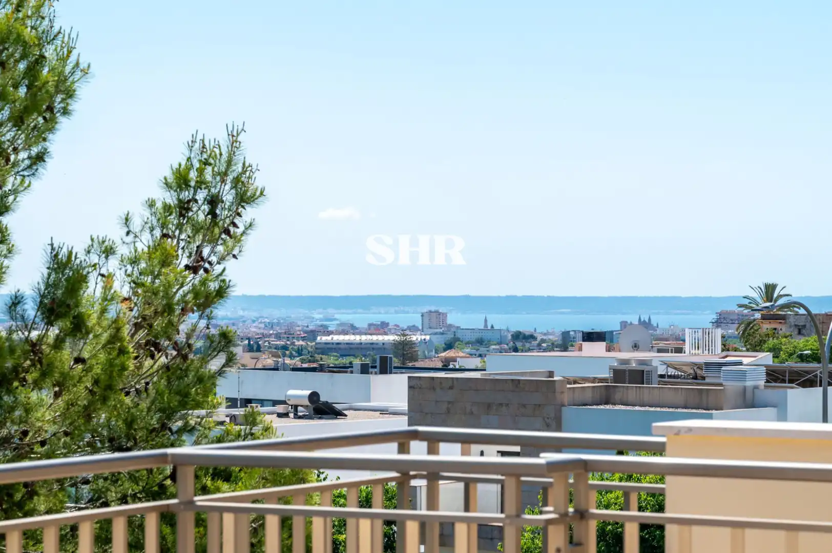 Vista exterior de Ático en venta en  Palma de Mallorca con Aire acondicionado, Parquet y Terraza