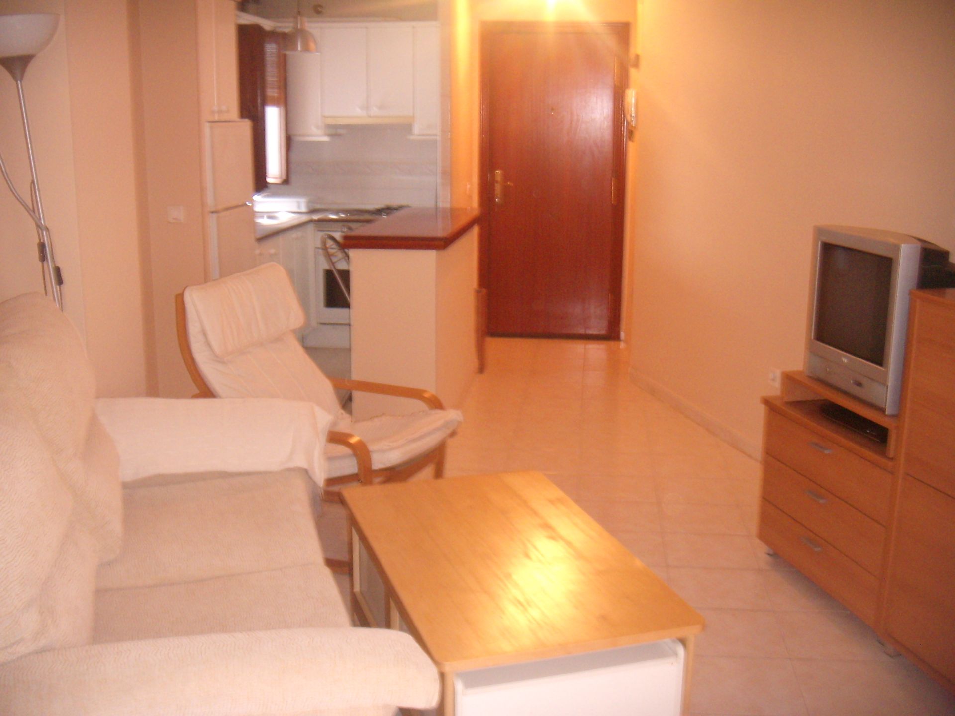 Sala d'estar de Apartament en venda en Cáceres Capital amb Piscina comunitària
