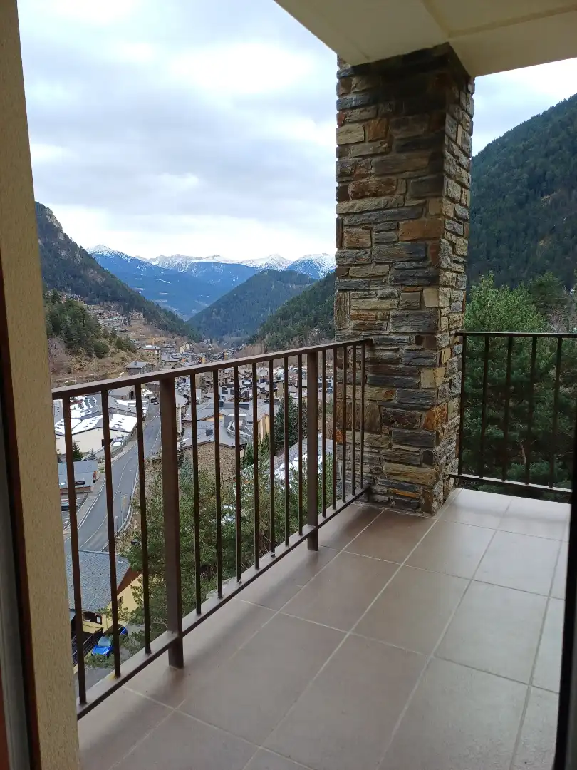 Balcony of Flat for rent in La Massana  with Storage room, Furnished and Oven
