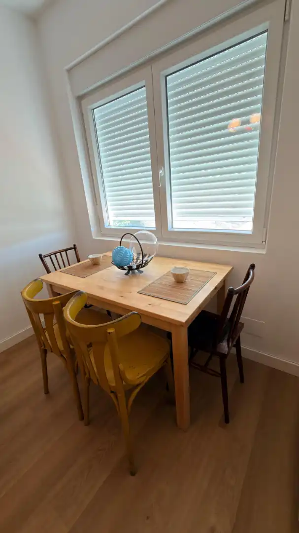 Dining room of Flat for rent in Monforte de Lemos  with Heating, Furnished and Oven