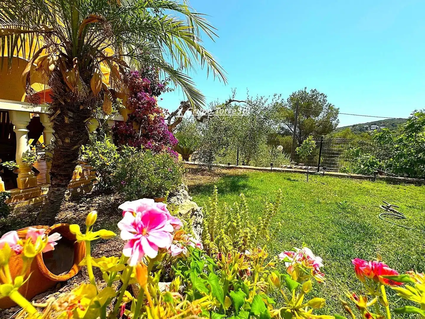 Garden of Houses for sale in La Bisbal del Penedès  with Air Conditioner, Heating and Terrace
