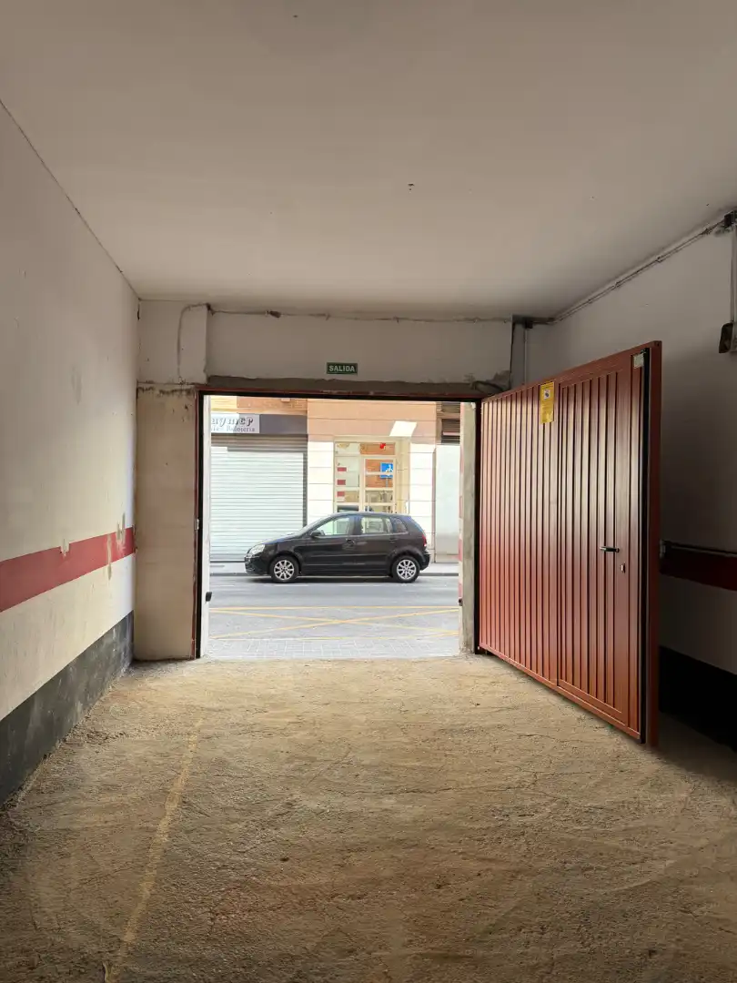 Parkplatz von Garage zur Miete in Alboraya mit Alarm