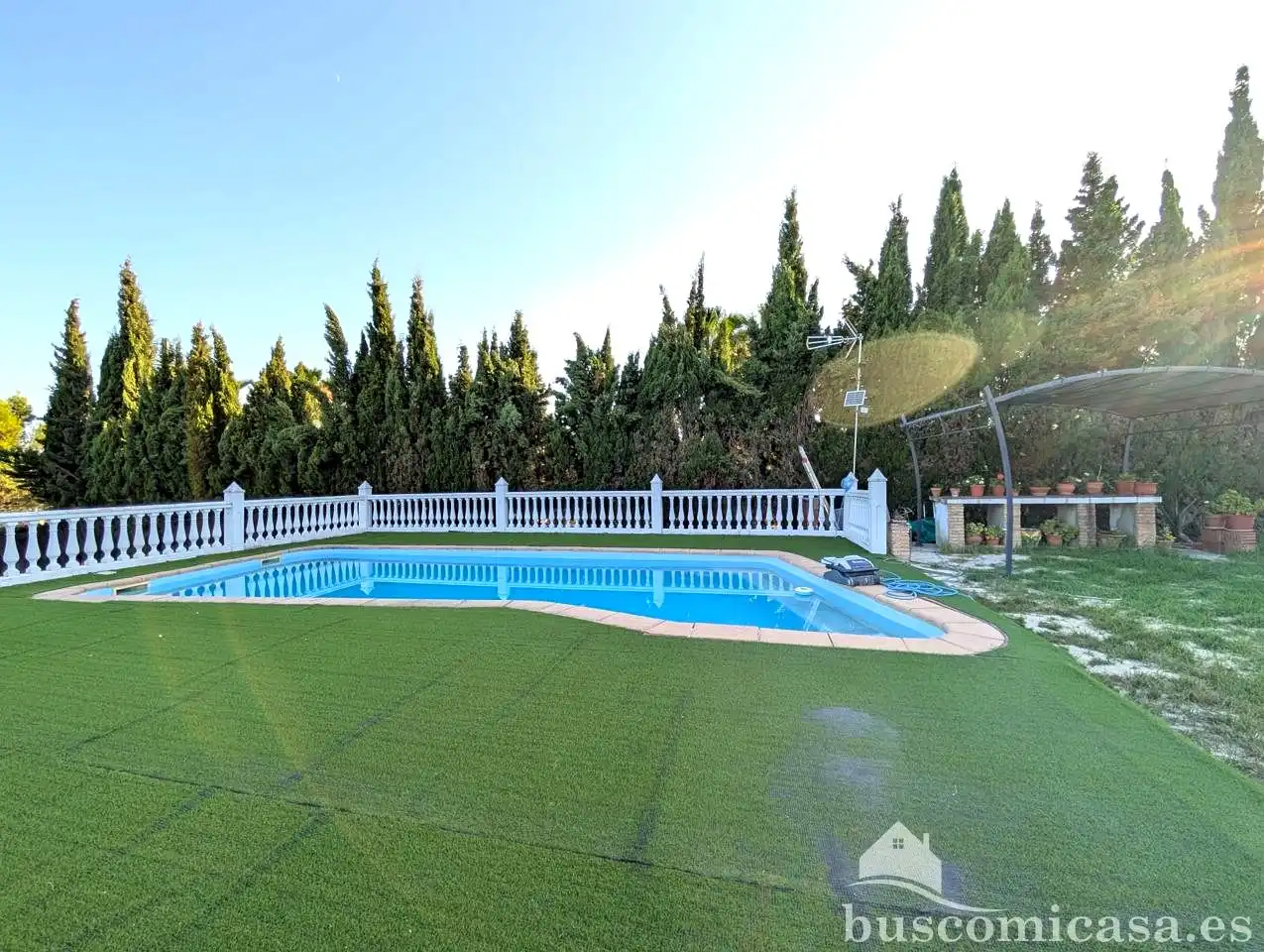 Jardí de Finca rústica en venda en Linares amb Aire condicionat, Jardí privat i Traster