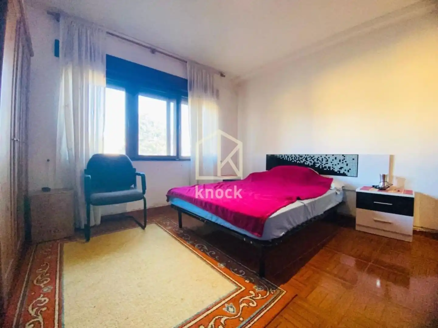 Bedroom of Flat for sale in Avilés  with Terrace and Furnished