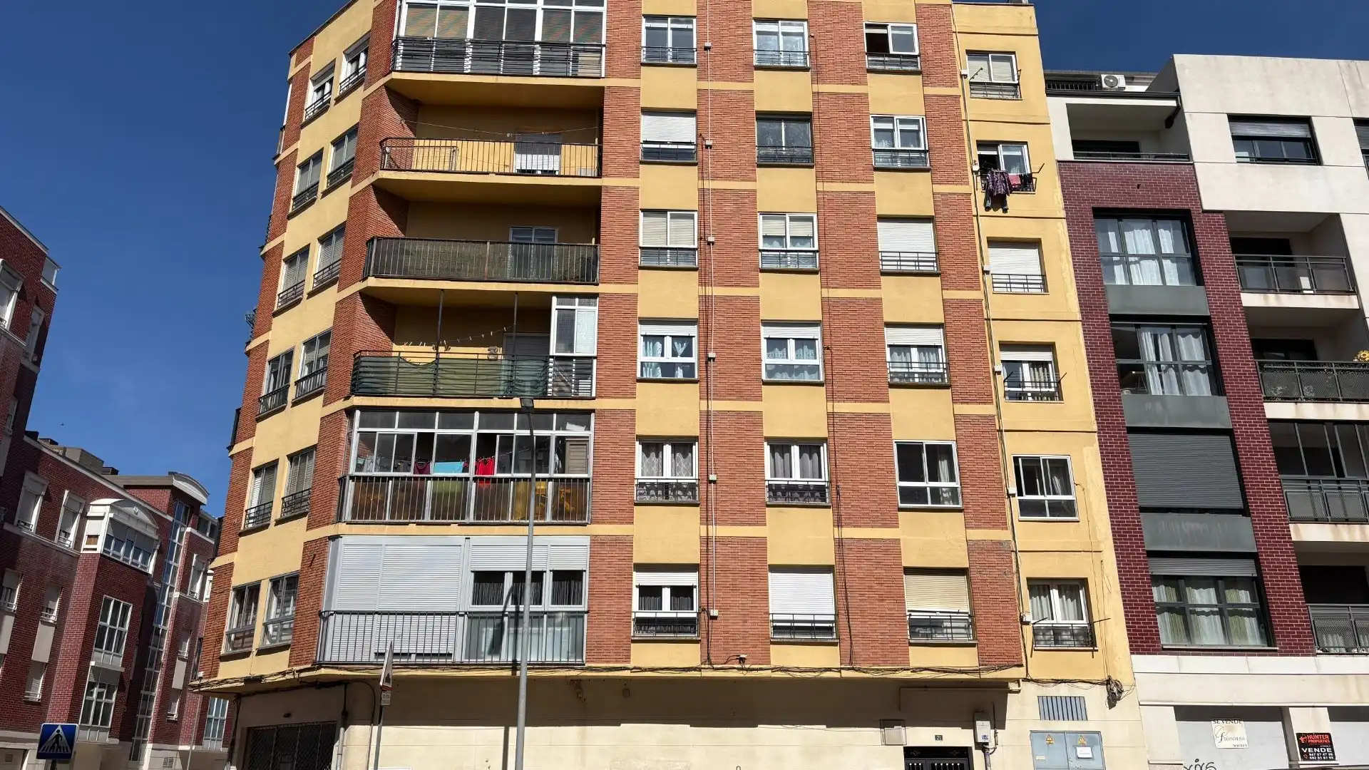 Exterior view of Flat for sale in Aranda de Duero  with Heating and Balcony