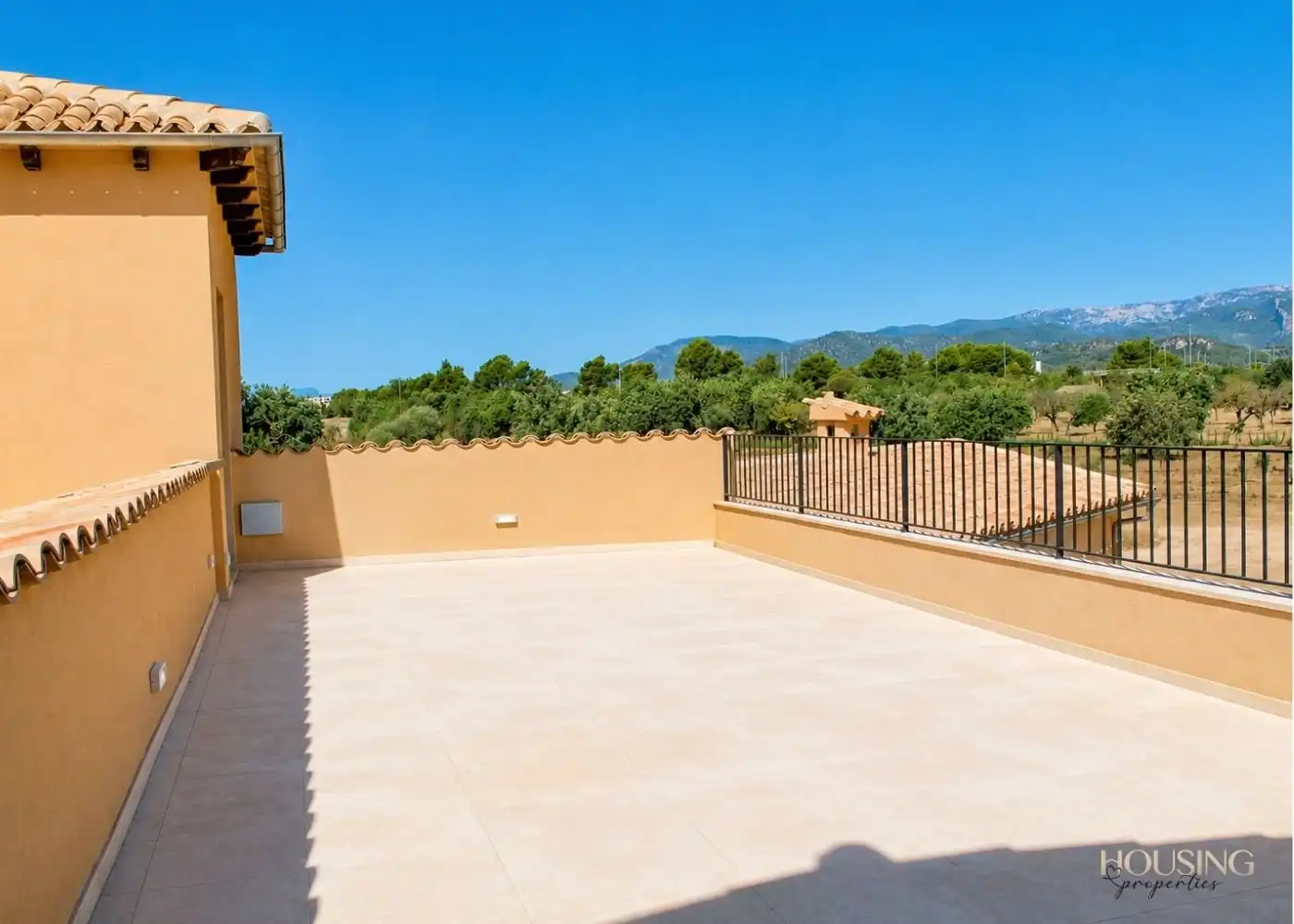 Terrace of Country homes for rent in Consell  with Air Conditioner, Heating and Private garden