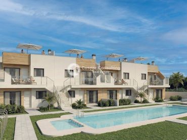 Penthouse mit Pool zum Verkauf in San Javier ciudad