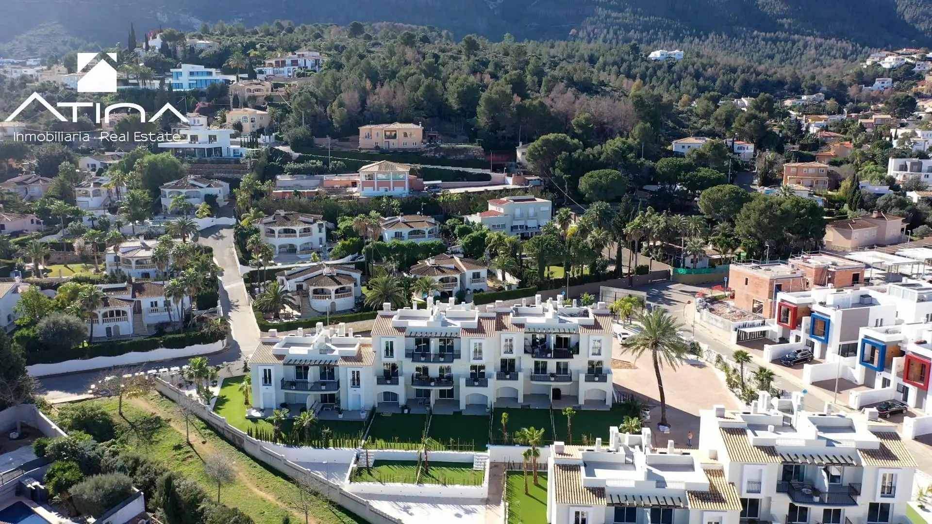 Exterior view of Detached homes for sale in Dénia  with Air Conditioner, Private garden and Terrace