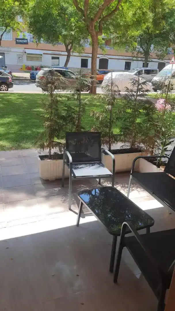 Terrasse von Erdgeschoss zur Miete in La Antilla mit Möbliert