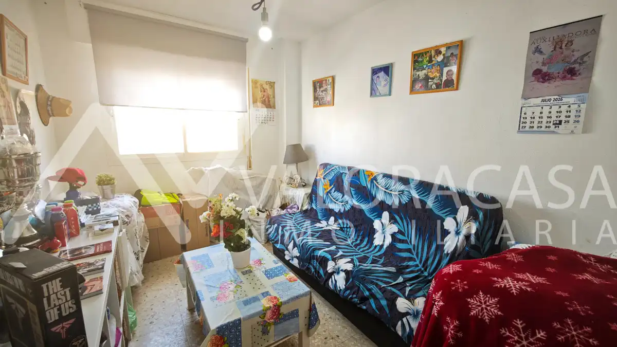 Sala de estar de Piso en venta en Málaga con Amueblado