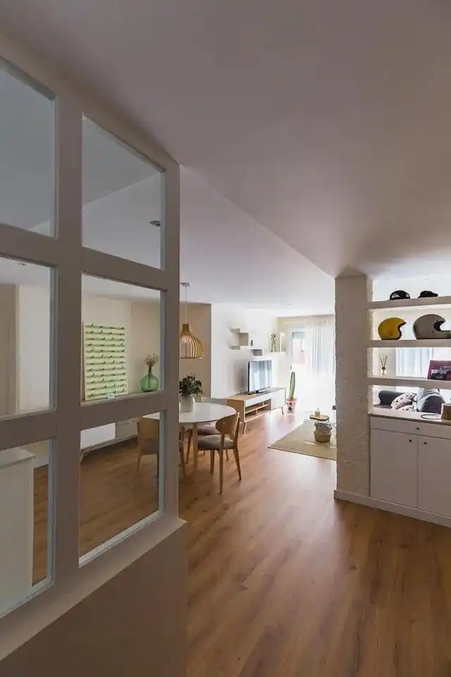 Living room of Flat for rent in Valencia  with Air Conditioner and Balcony