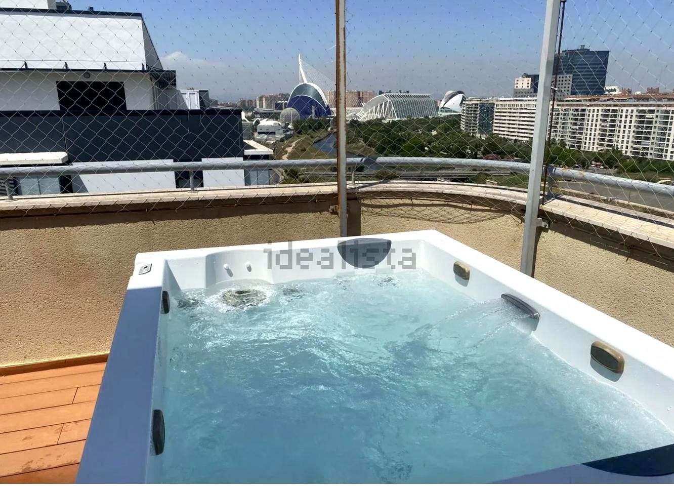 Terrace of Duplex for sale in  Valencia Capital  with Air Conditioner, Terrace and Furnished