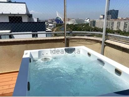 Terrace of Duplex for sale in  Valencia Capital  with Air Conditioner, Terrace and Furnished