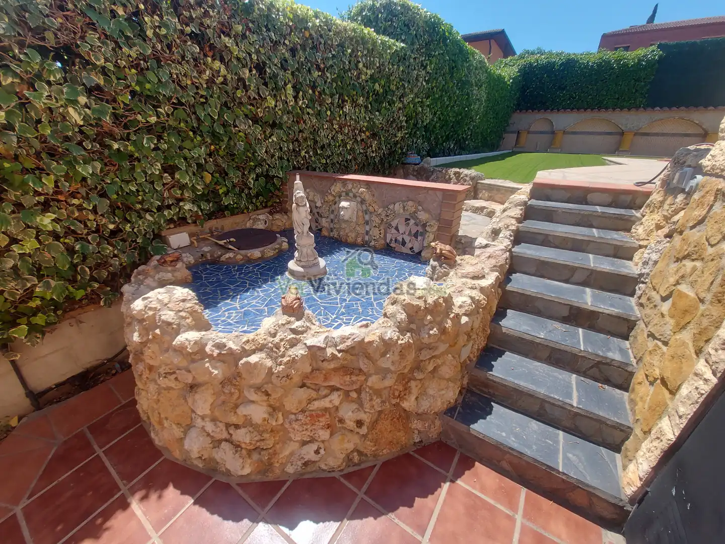 Garden of Houses for sale in Olèrdola  with Air Conditioner, Heating and Private garden
