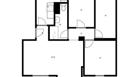 Foto 3 de Pis de lloguer a Amposta,  Madrid Capital