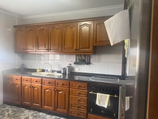 Cuina de Casa o xalet en venda en Castropol amb Calefacció, Jardí privat i Parquet