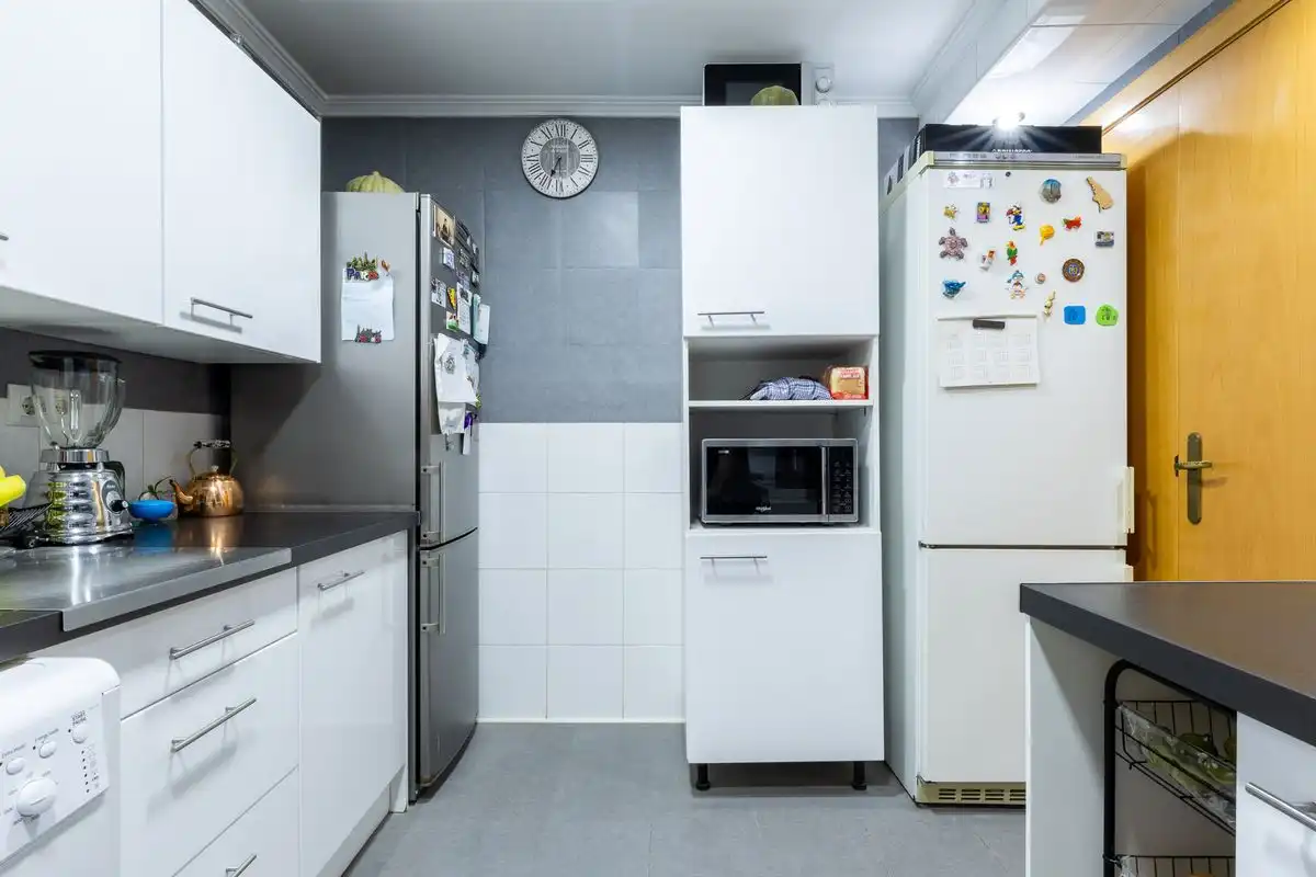 Küche von Dachboden zum Verkauf in Foios mit Klimaanlage, Heizung und Terrasse