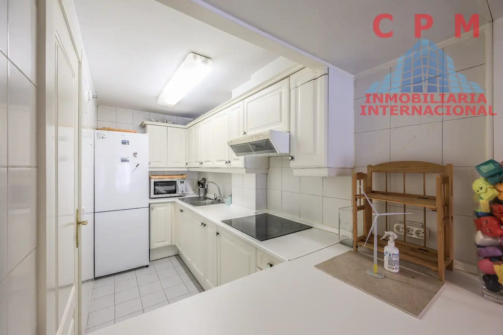 Küche von Wohnung zur Miete in Madrid mit Klimaanlage, Heizung und Parkett