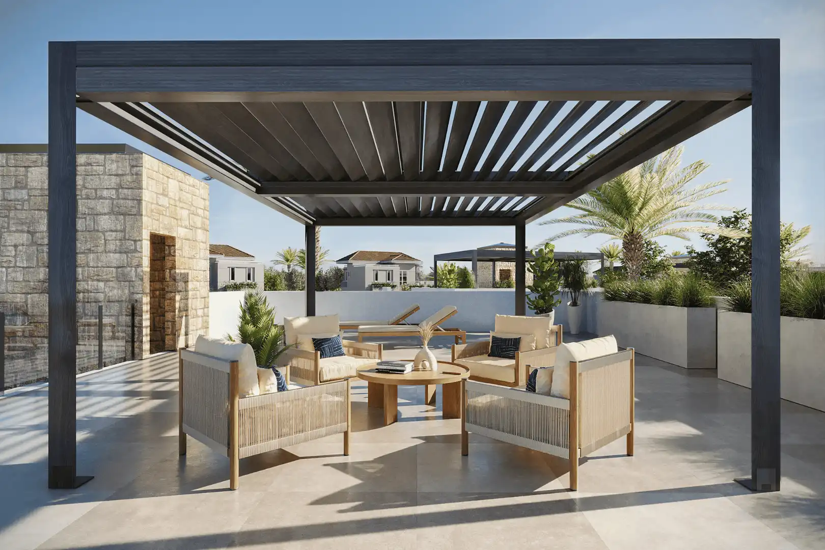Terrassa de Casa o xalet en venda en Lorca amb Aire condicionat, Calefacció i Jardí privat