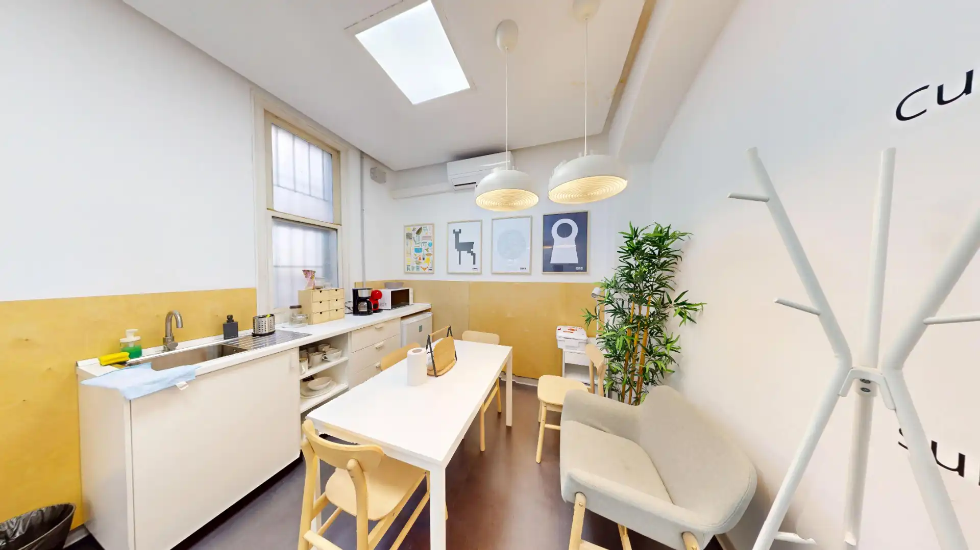Cocina de Local de alquiler en Madrid con Aire acondicionado y Calefacción