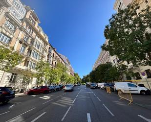 Exterior view of Flat for sale in  Madrid Capital  with Air Conditioner, Heating and Parquet flooring