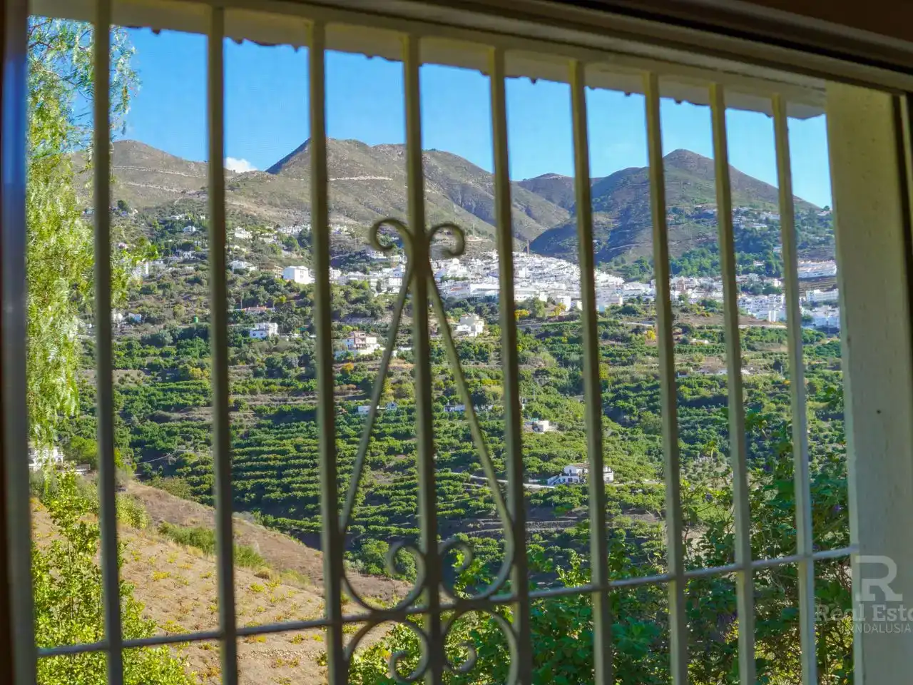 Vista exterior de Casa o chalet en venta en Cómpeta con Aire acondicionado, Jardín privado y Trastero