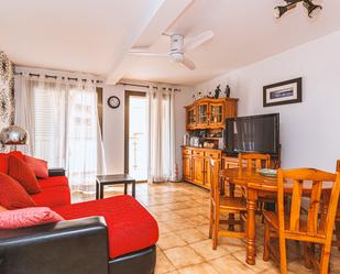 Living room of Flat to rent in Sant Pol de Mar  with Furnished, Oven and Community pool