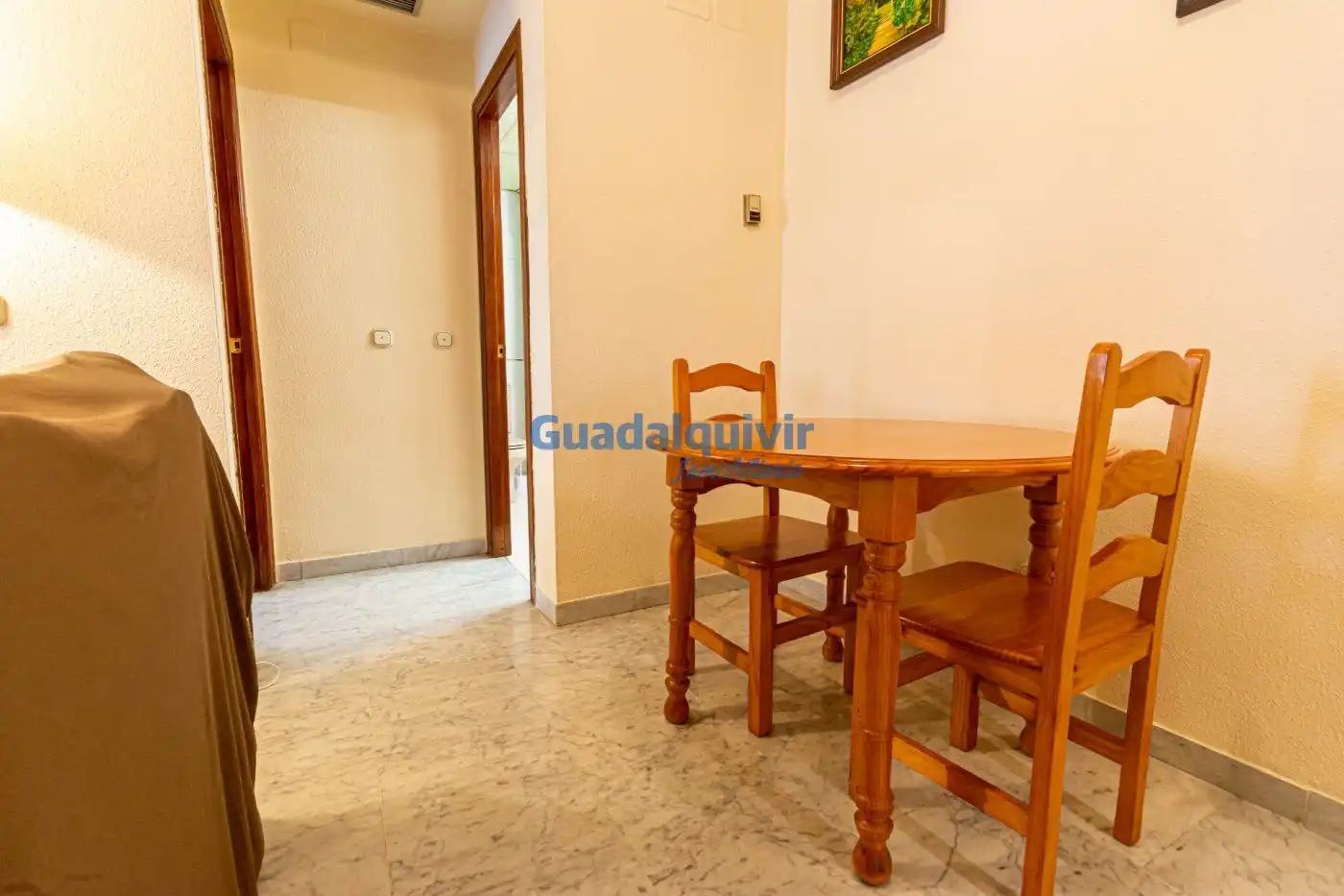 Dining room of Apartments for rent in Sevilla  with Air Conditioner, Private garden and Furnished