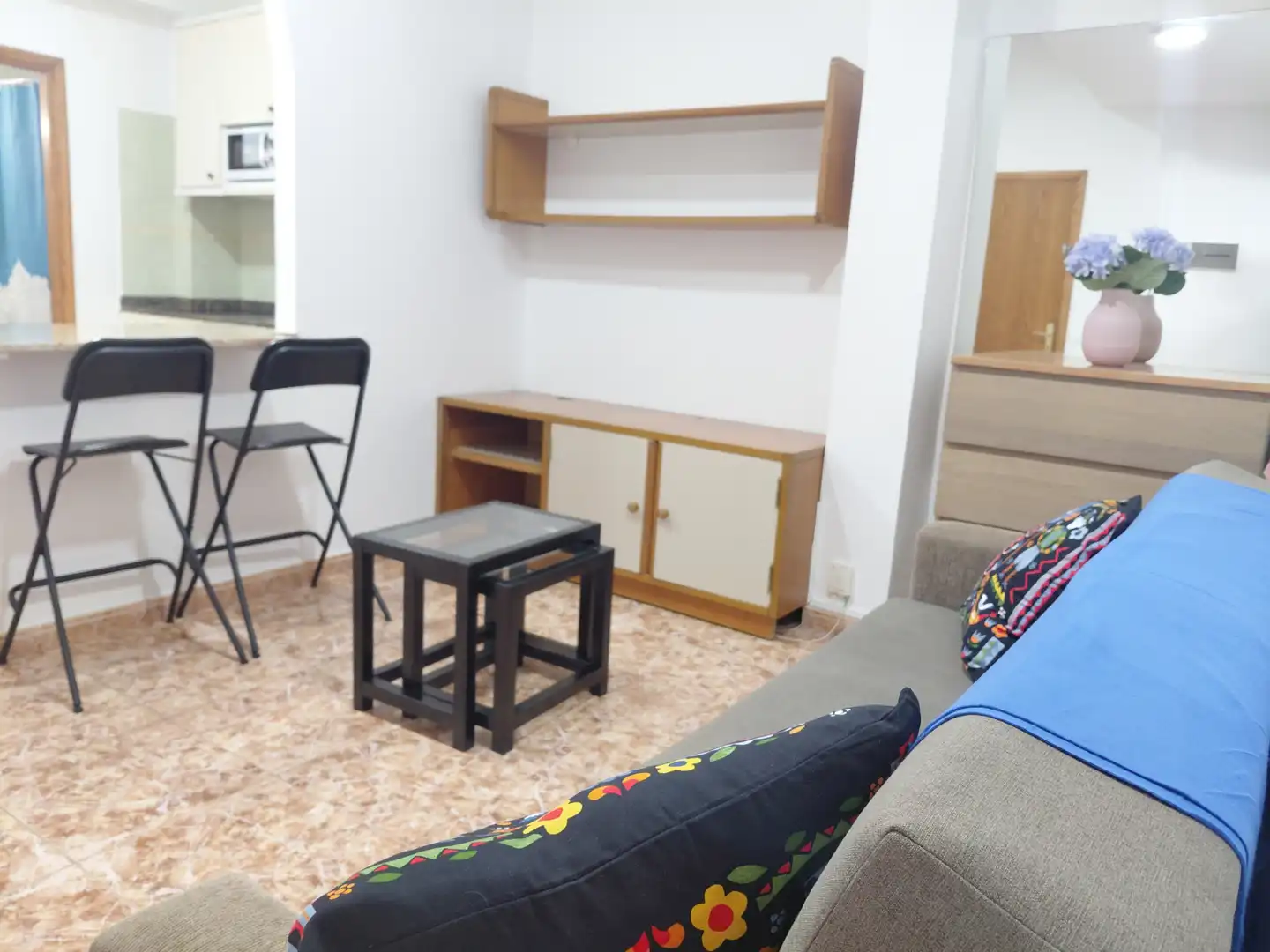 Wohnzimmer von Wohnungen zur Miete in Arucas mit Möbliert, Waschmaschine und Mikrowelle