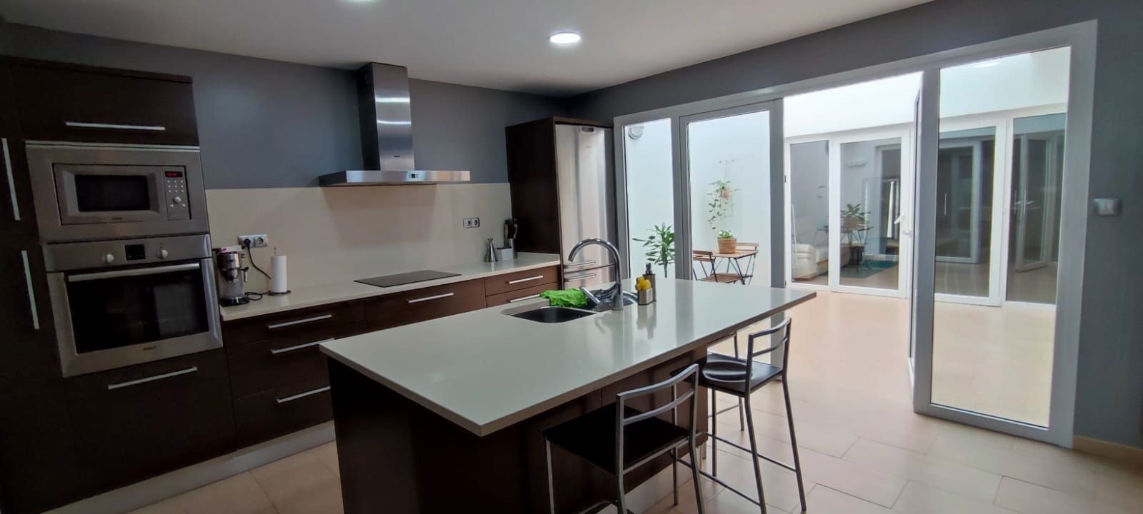Kitchen of Single-family semi-detached for sale in La Vall d'Uixó  with Air Conditioner and Terrace